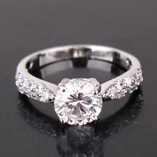 swarovski crystal wedding ring